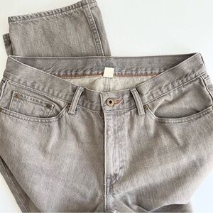 Banana Republic Vintage Straight Gray Jeans